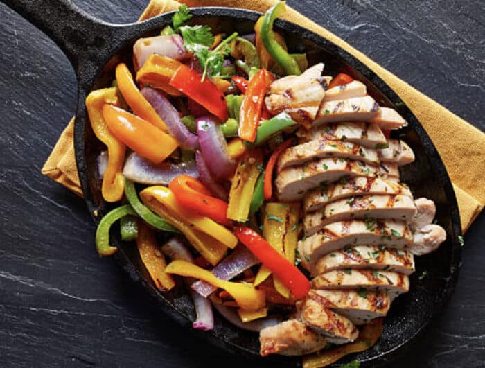 Family Favorite for 2: Chicken Fajitas w/Salsa Verde (1/27)